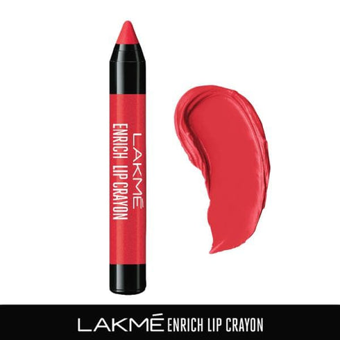 Lakme Enrich Lip Crayon Berry Red 2.2G