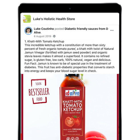 D-Alive Khatt-Mith Tomato Ketchup