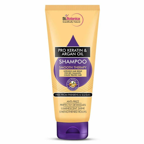 St Botanica Pro Keratin and Argan Oil Smooth Therapy Shampoo 175ml