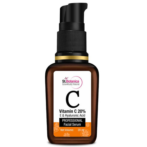 St Botanica Vitamin C 20% E and Hyaluronic Acid Face Serum 20ml