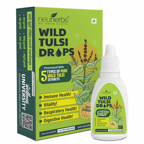 Neuherbs Wild Tulsi Drops 30 ml