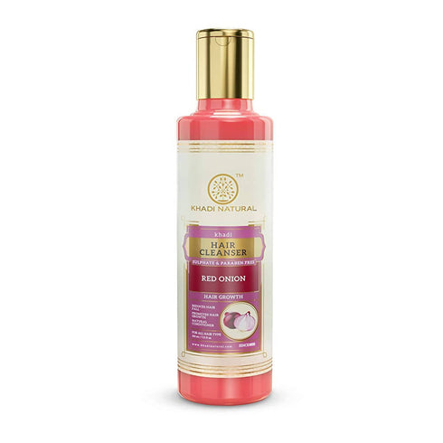 Khadi Natural Red Onion Hair Cleanser 210ml