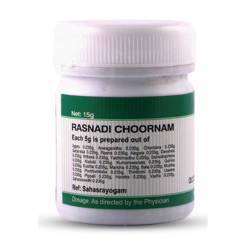 Pankajakasthuri Rasnadi Choornam