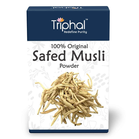 Triphal Safed Musli/ Shwet Musli Whole