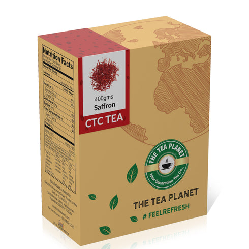 The Tea Planet Saffron Flavored CTC Tea