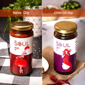 ADF Soul Salsa Dip & Chilli Oil Dip