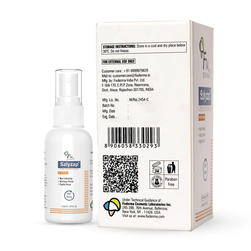 Fixderma Skincare Salyzap Spray For Body Acne