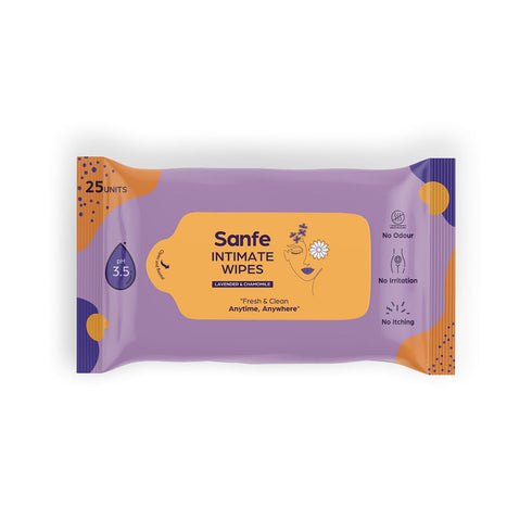 Sanfe Cleansing Wipes - Pack Of 25