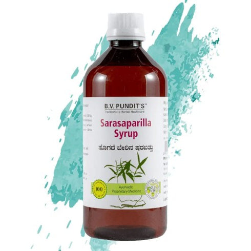 B V Pundit's Sarasaparilla Syrup