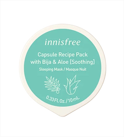 Innisfree Bija & Aloe Vera Capsule Recipe Pack