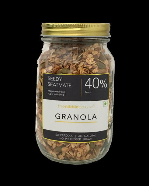 The Nibble Box Seedy Seatmate Granola