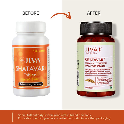 Jiva Ayurveda Shatavari Tablets