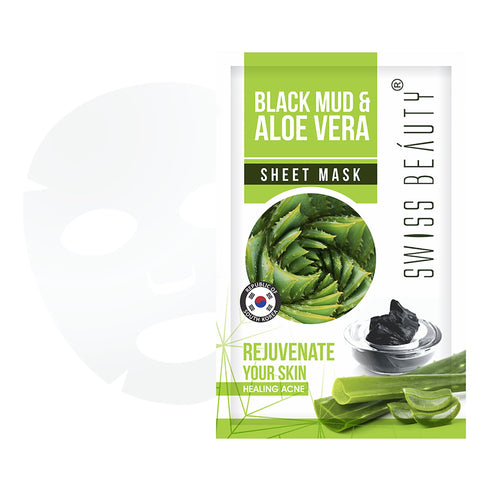Swiss Beauty Sheet Mask Pack Of 2 22ml Each