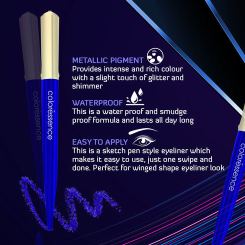 Coloressence Shine Eye Liner Sketch Pen 2g