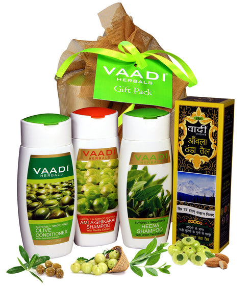 Vaadi Herbals Shiny Hair Gift Pack 430g