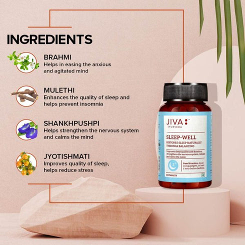 Jiva Ayurveda Sleep-Well Tablets