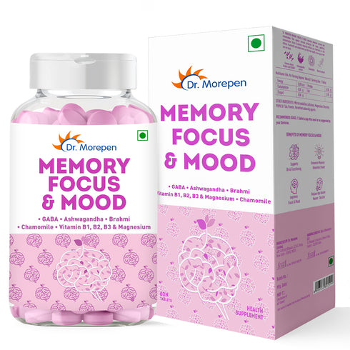 Dr. Morepen Memory Focus & Mood Tablet 60 Tablet