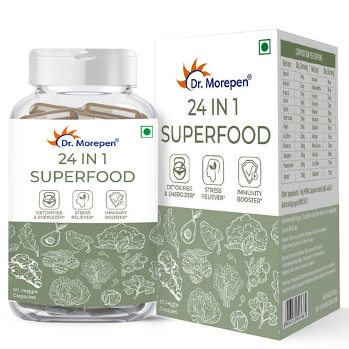 Dr. Morepen 24 In 1 Super Food Veggie Capsule 60