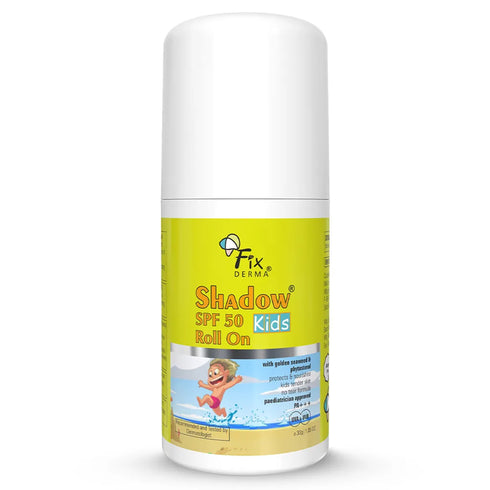 Fixderma Skincare Shadow Roll On Sunscreen For Kids Spf 50
