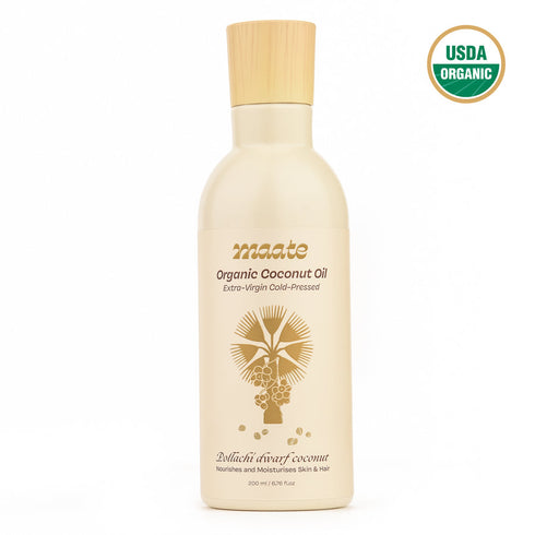 Maate Organic Coconut Oil Extra Virgin Cold Pressed 200 ml