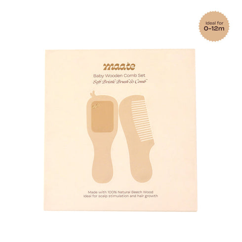 Maate Baby Wooden Comb Set