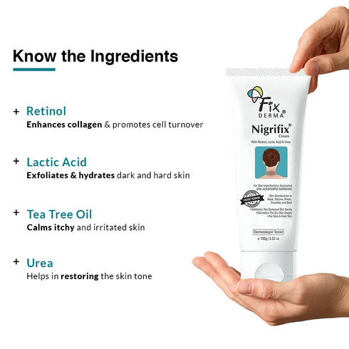 Fixderma Skincare Lactic Acid Fidelia Moisturizing Cream For Dry Skin