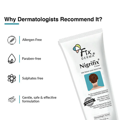 Fixderma Skincare Lactic Acid Fidelia Moisturizing Cream For Dry Skin