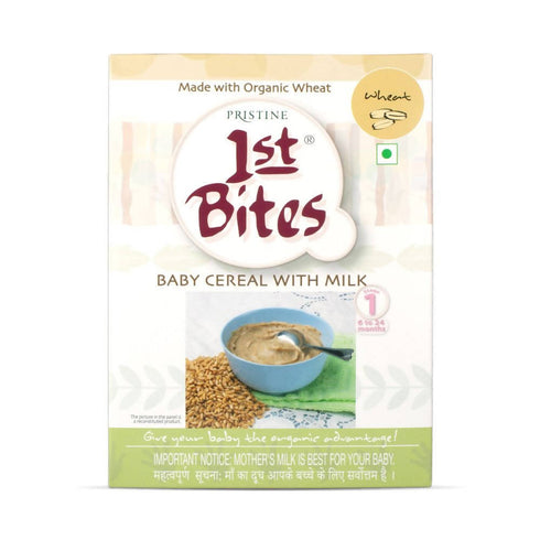 Pristine 1st Bites Baby Cereal Stage|1 Organic Wheat