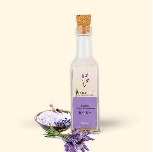 Praakritik Soothing Lavender & Frankincense Bath Salt