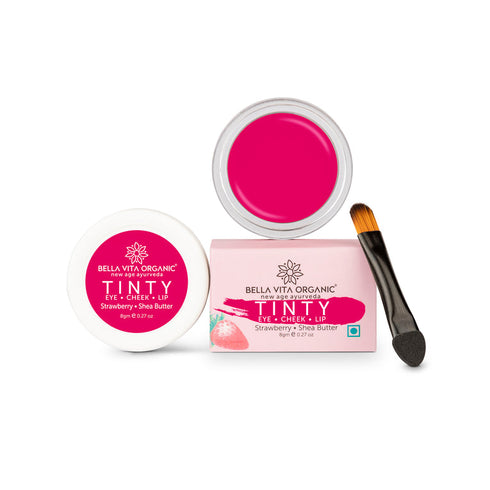 Bella Vita Organic Strawberry Tinty Blush 3 in 1 8g