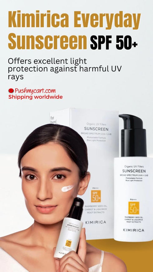 Kimirica Everyday Sunscreen Spf 50+ With Multi Protection 100ml