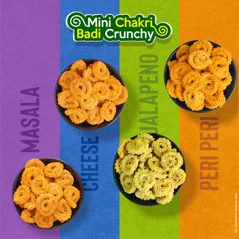 Stuti Khakhra Mini Chakri Combo Super Flavours