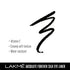 Lakme Absolute Forever Silk Eyeliner Black Last 0.28G