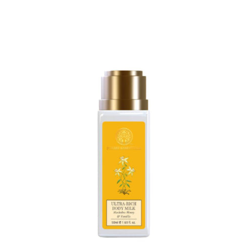 Forest Essentials Ultra-Rich Body Milk Mashobra Honey & Vanilla