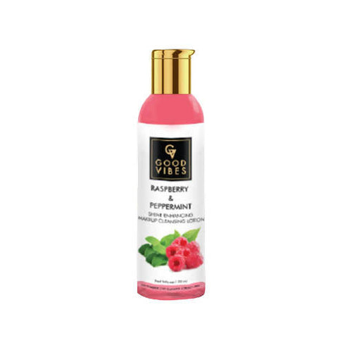 Good Vibes Shine Enhancing Makeup Cleansing Lotion - Raspeberry and Peppermint