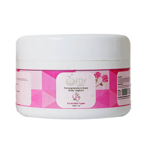 FOY Naturals Pomegranate and Rose Body Yoghurt