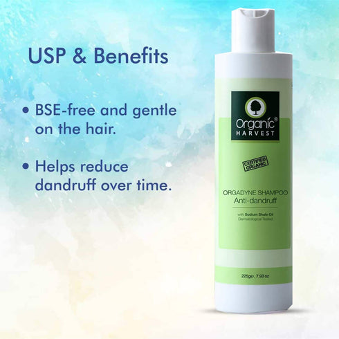 Organic Harvest Orgadyne Anti-Dandruff Shampoo