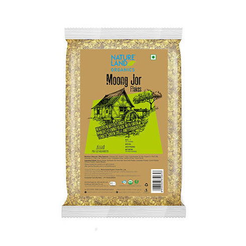 Nature Land Organics Moong Jor Flakes