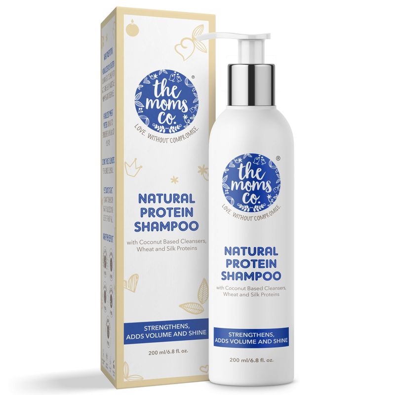 The Moms Co Natural Protein Shampoo Pushmycart