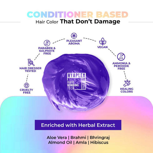 Anveya Semi Permanent Hair Color | Tokyo Purple