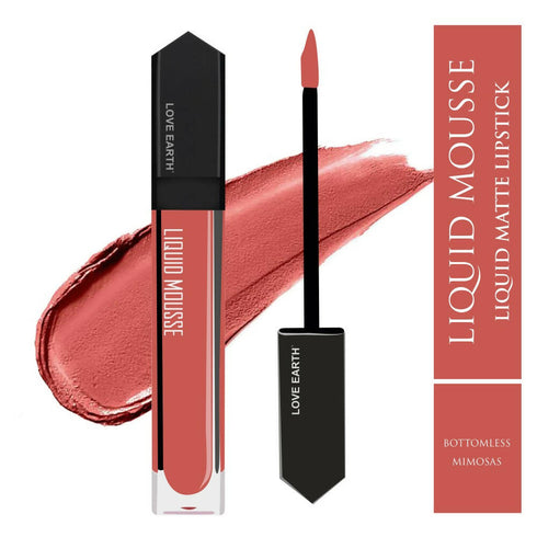 Love Earth Liquid Mousse Lipstick Bottomless Mimosas