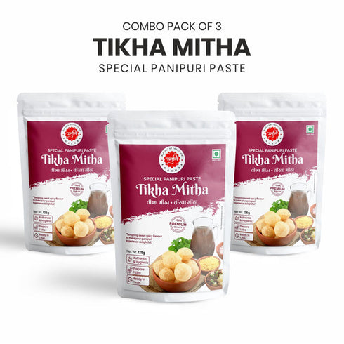 Stuti Khakhra Tikha Mitha Panipuri Paste Pack Of 3