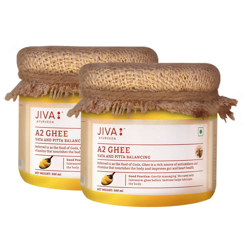 Jiva Ayurveda A2 Gir Desi Cow Ghee