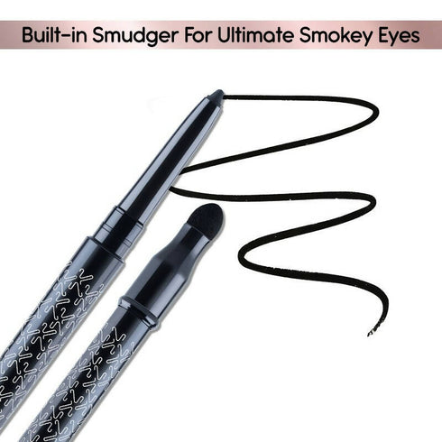 Kay Beauty Waterproof Smokey Kajal with Smudger | Raven Hue