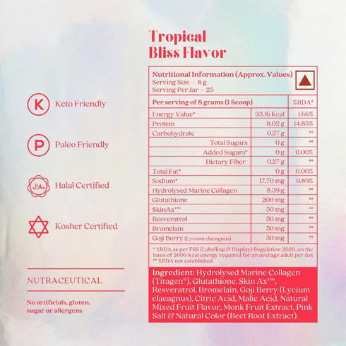 Wellbeing Nutrition Glow Japanese Marine Collagen Peptides
