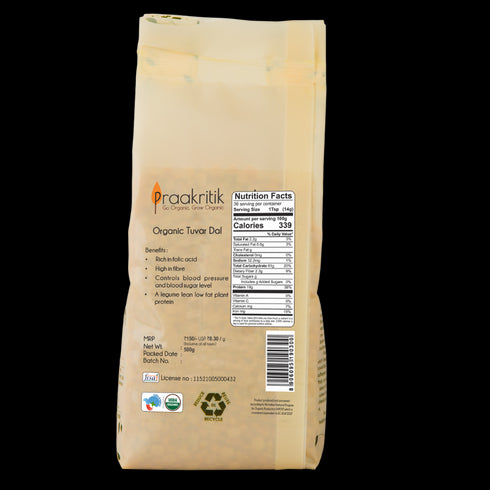 Praakritik Organic Tuvar Dal