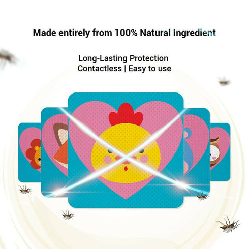 BabyChakra 100% Natural Mosquito Repellent Patches