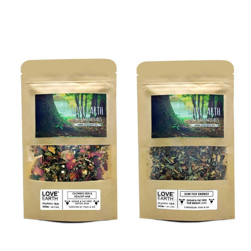 Love Earth 60 Days TeaTox Combo
