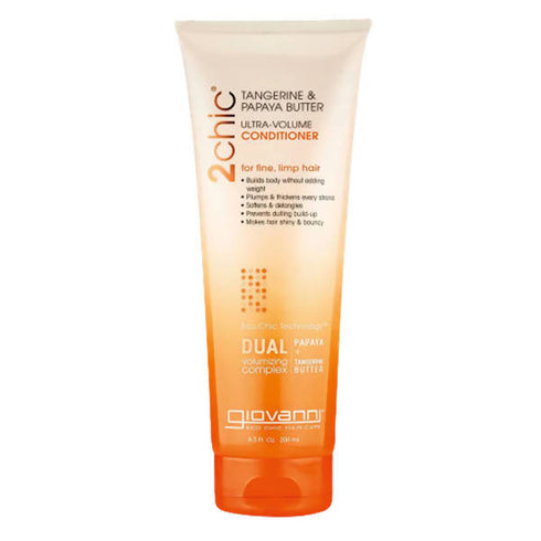 Giovanni Organic 2Chic Tangerine and Papaya Butter UltraVolume Conditioner 250ml