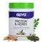 OZiva Protein and Herbs Men Whey Protein with Ayurvedic Herbs and Multivitamins 500g